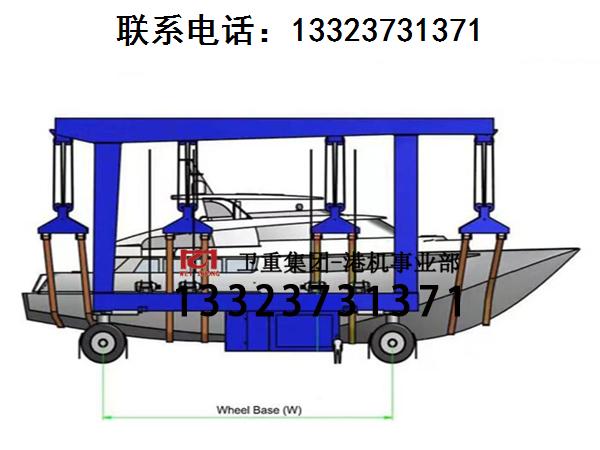 山东潍坊起重机厂家分析游艇搬运机的核心功能与技术特点